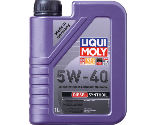 Liqui Moly Diesel Synthoil 5W-40 1l Liqui Moly Diesel Synthoil 5W-40 1l